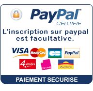 Paiement par carte bancaire via Paypal